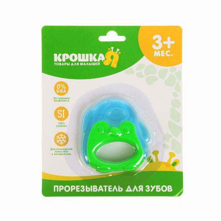 Картинка Прорезыватель охлаждающий «Пингвинчик», цвет МИКС, Крошка Я (№2634028) от магазина Мир детей Товары для Новорожденных
