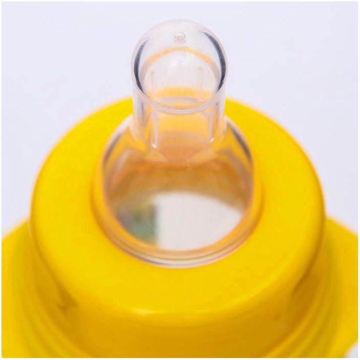 Картинка Бутылочка для кормления «Драже M&B», классическое горло, 250 мл., от 3 мес., цилиндр, с ручками (№5399868) от магазина Мир детей Товары для Новорожденных