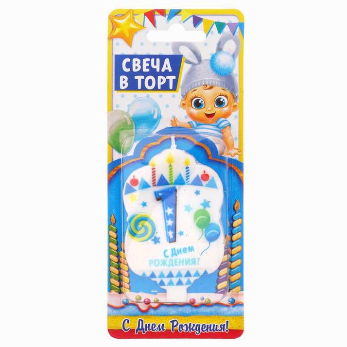 Свеча в торт 