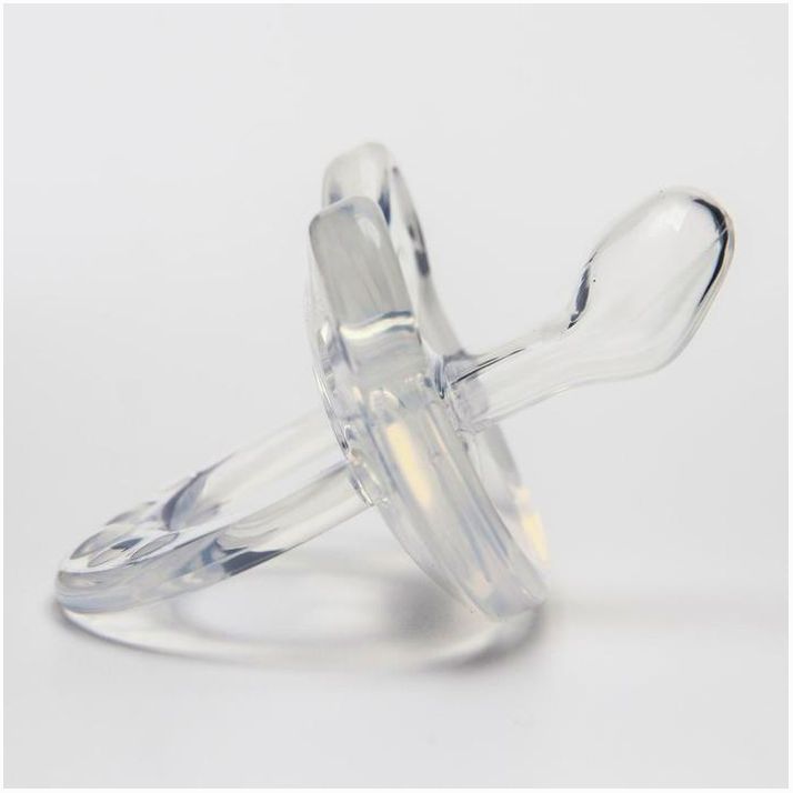 Картинка Пустышка цельносиликоновая, от 0 мес., ортодонтическая «Мишка» (№4800404) от магазина Мир детей Товары для Новорожденных