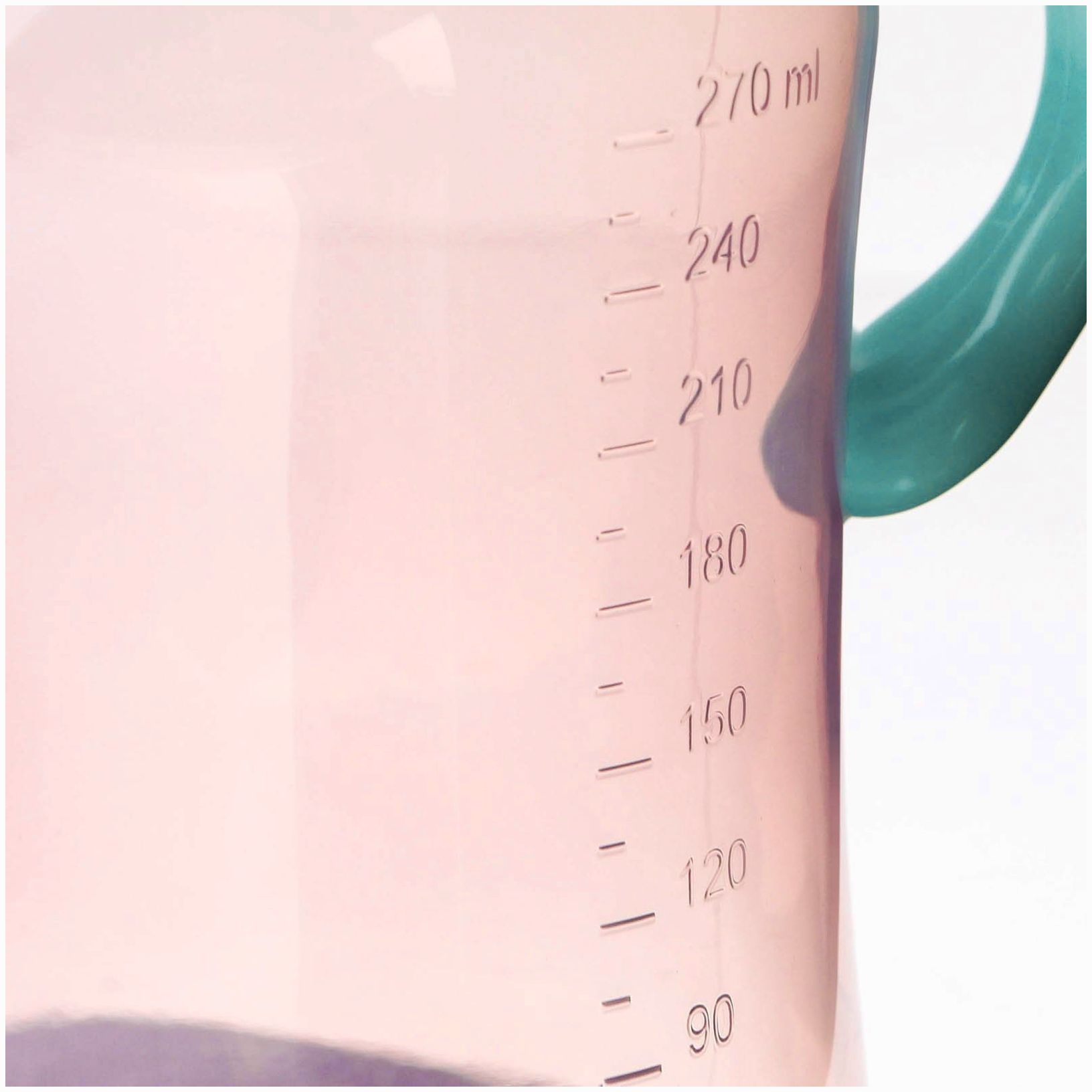 Картинка Бутылочка для кормления, широкое горло, 270 мл, с ручками, розовый/бирюзовый (№9269327) от магазина Мир детей Товары для Новорожденных