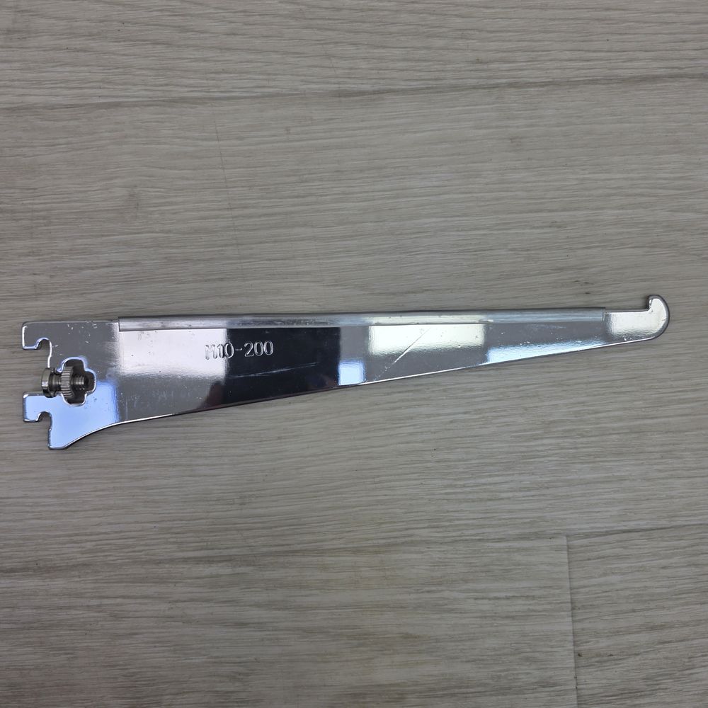 Крючок (кронштейн) полкодержатель система вертикал (длина 20 см) артикул анонс м10-200