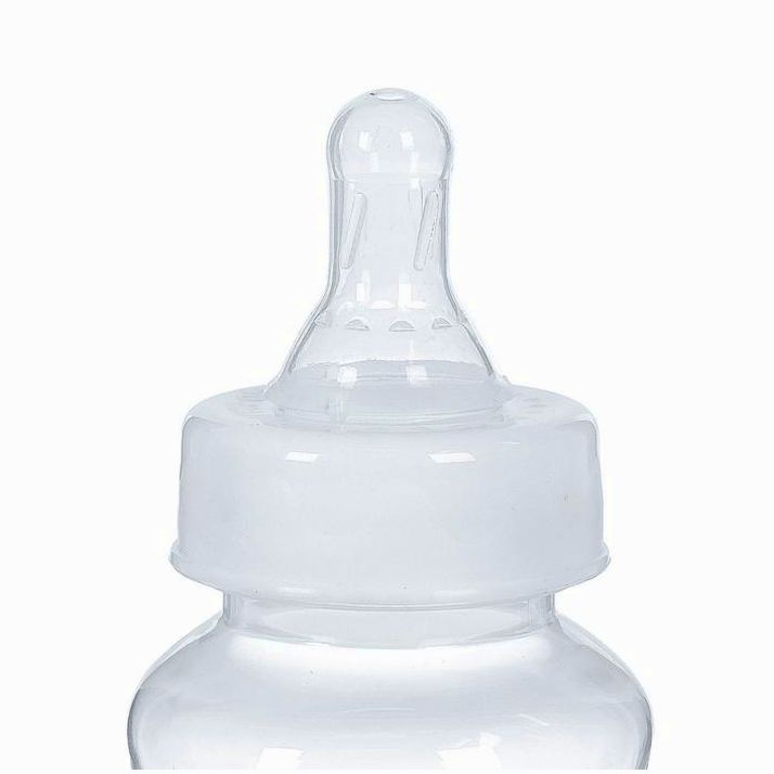 Картинка Бутылочка для кормления, классическое горло, приталенная, 250 мл., от 3 мес., цвет белый (№2969738) от магазина Мир детей Товары для Новорожденных