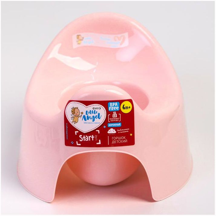 № 597092 Горшок детский Follow Me, цвет розовый