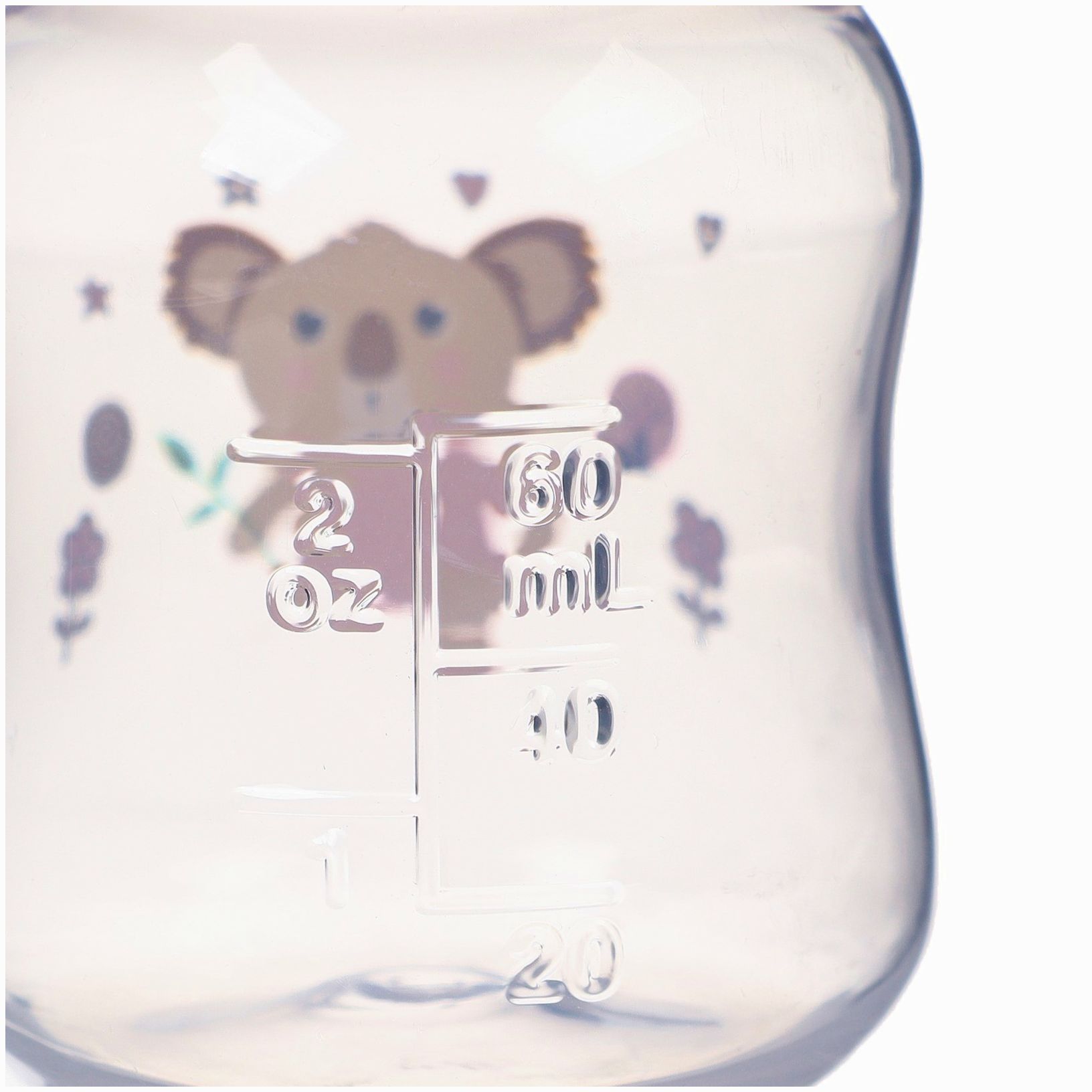 Картинка Бутылочка для кормления, классическое горло, 60 мл., от 3 мес., цвет розовый (№9844089) от магазина Мир детей Товары для Новорожденных