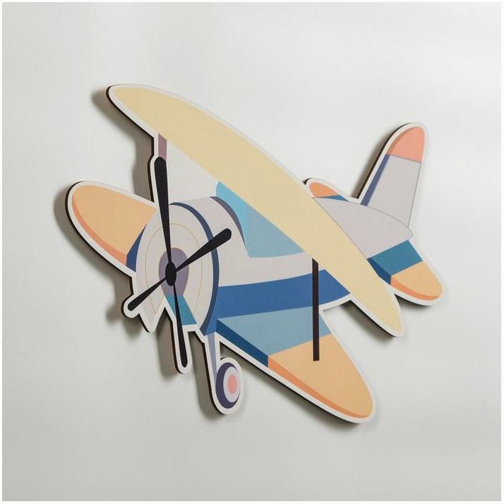 Картинка Декор настенный "Самолёт", 24х33 см (№6959317) от магазина Мир детей Товары для Новорожденных