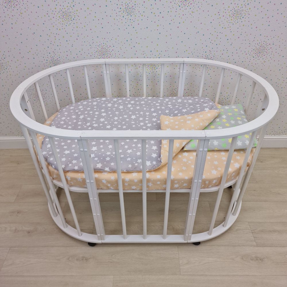 КПБ (пододеяльник + простыня + наволочка (бязь) овал артикул анонс 1122-О_06