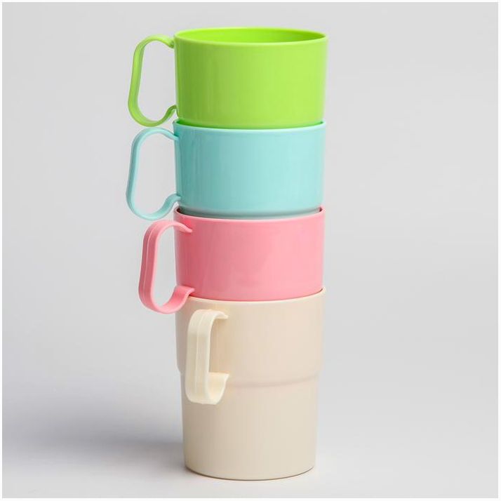 № 6495269 Кружка детская, 0,3 л., цвет МИКС