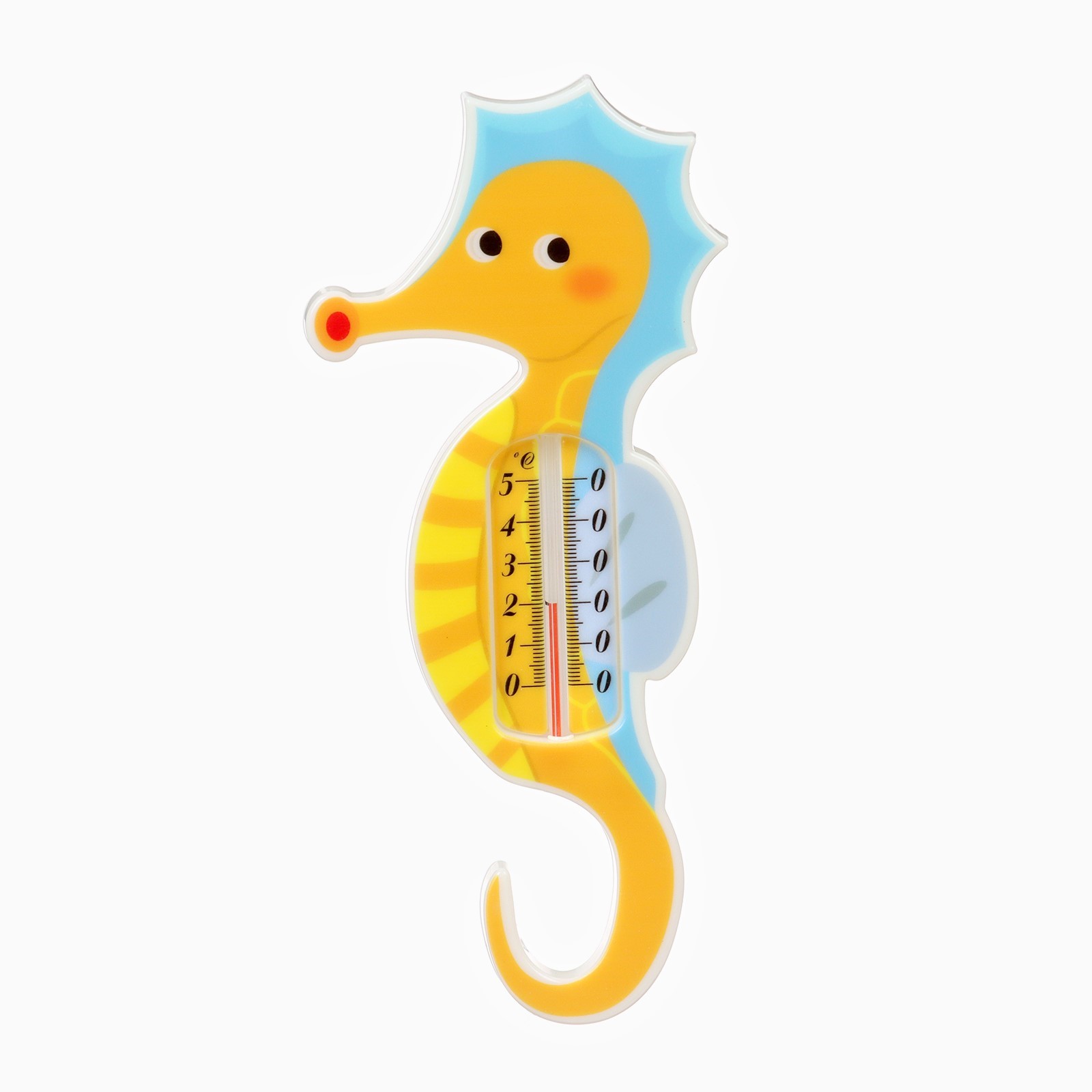 Термометр для ванной «Морской конек», цвет желтый артикул анонс 10754902