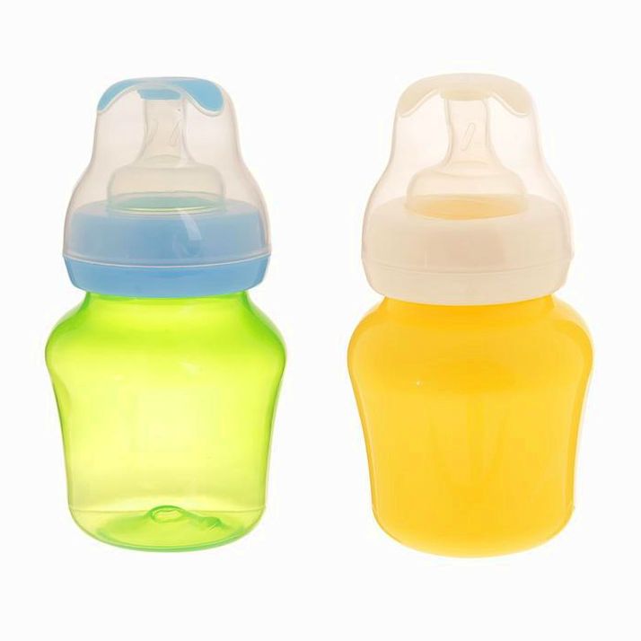 Бутылочка для кормления, 180 мл, от 0 мес., цвета МИКС артикул анонс 1610026