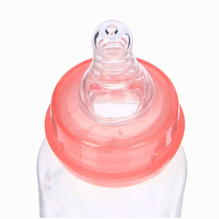 Картинка Бутылочка для кормления «Весна», 250 мл, от 0 мес., цвет розовый (№2296279) от магазина Мир детей Товары для Новорожденных