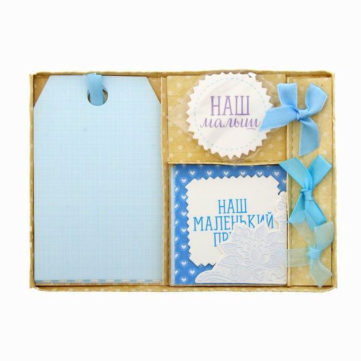 Картинка Шильдик для бутылки «Наш малыш», набор для создания, 12.5 х 17 см, 3 шт (№1211887) от магазина Мир детей Товары для Новорожденных