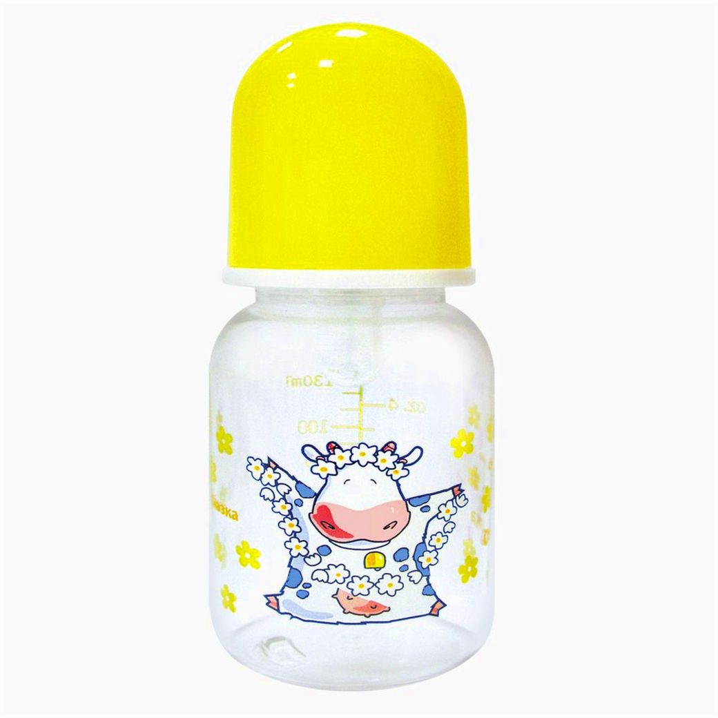 Бутылочка классическая (пластик, силиконовая соска) артикул анонс 1142С