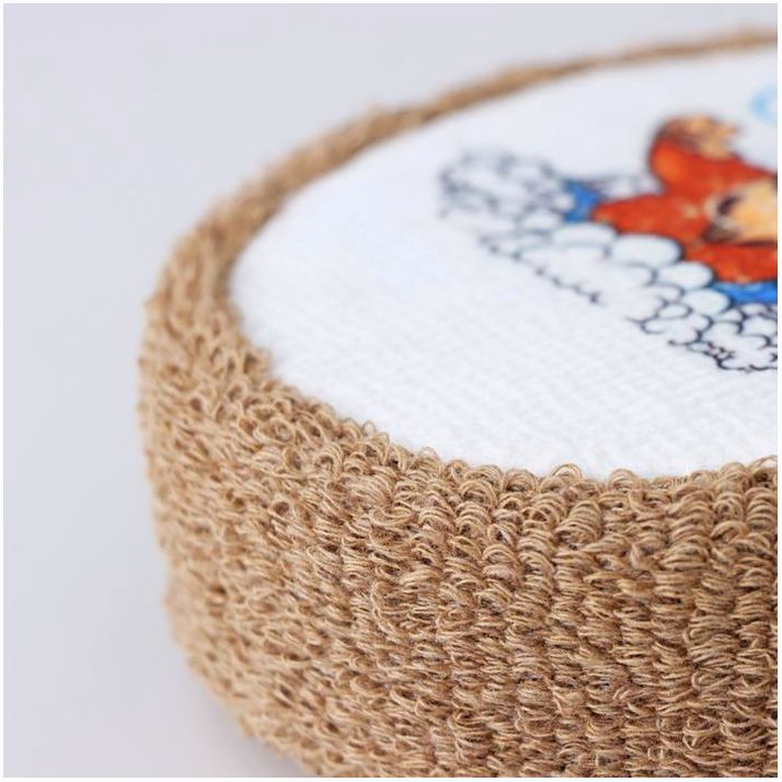 Картинка Мочалка для тела «Мишутка», 11?14 см, цвет микс (№6832407) от магазина Мир детей Товары для Новорожденных