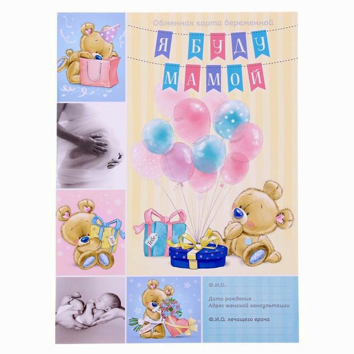 Папка для обменной карты 