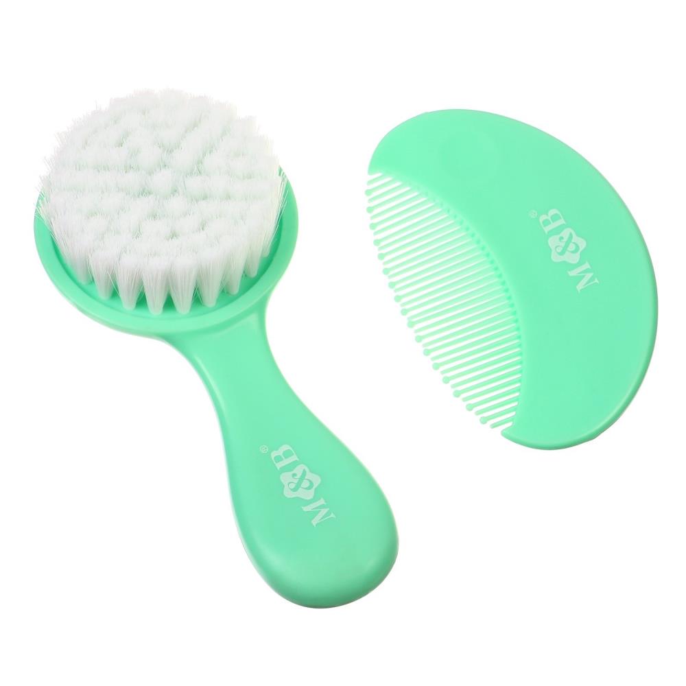 Картинка Набор детских расчесок, 2 шт., цвет зеленый (№10092364) от магазина Мир детей Товары для Новорожденных
