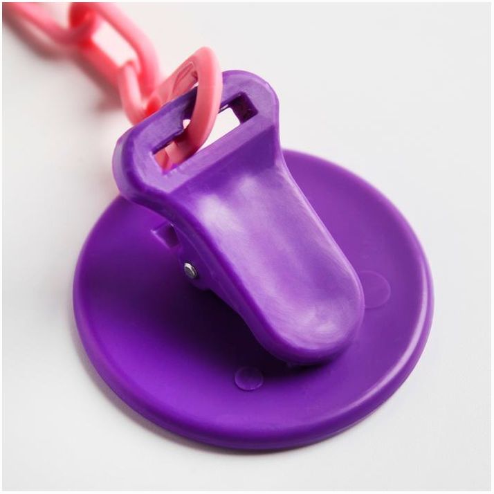 Картинка Держатель для соски - пустышки  «Сова», на цепочке (№4734593) от магазина Мир детей Товары для Новорожденных