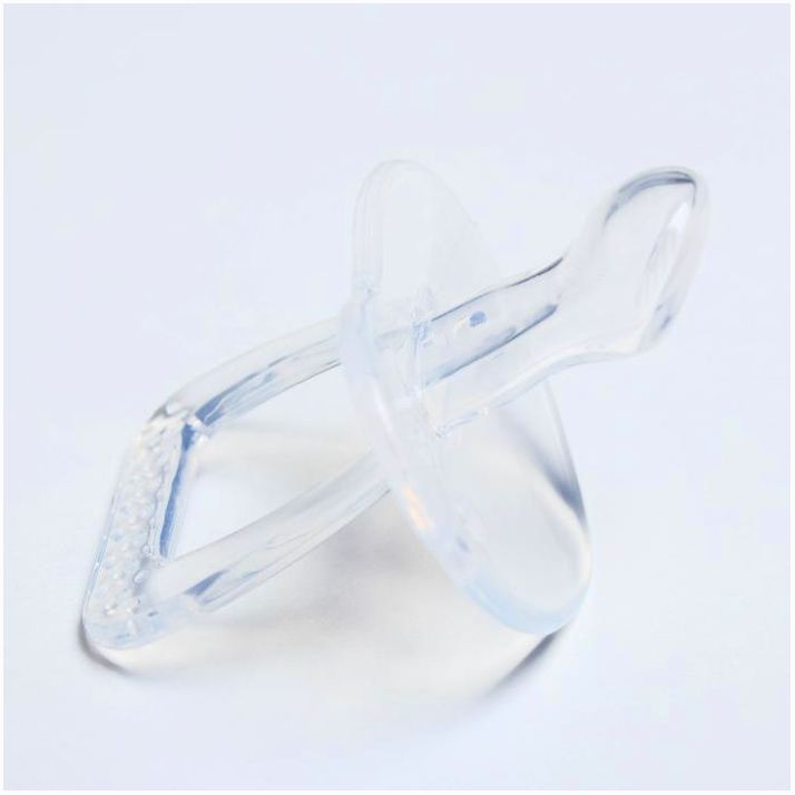 Картинка Пустышка цельносиликоновая ортодонтическая, + 3 мес. (№1595308) от магазина Мир детей Товары для Новорожденных