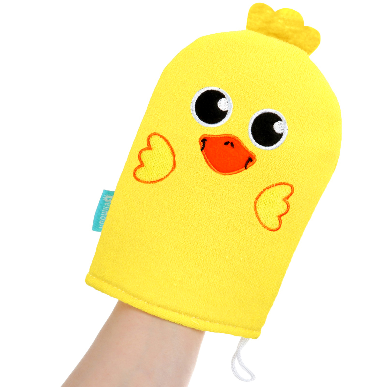 Картинка Набор для малыша: мочалка и игрушки для купания "Утята" (№10652747) от магазина Мир детей Товары для Новорожденных