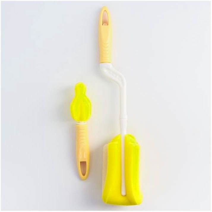 Картинка Набор ёршиков по уходу за детскими бутылочками и сосками, цвет МИКС (№4780684) от магазина Мир детей Товары для Новорожденных