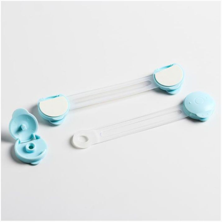 № 3489248 Блокиратор двери универсальный, набор 2 шт., цвета МИКС