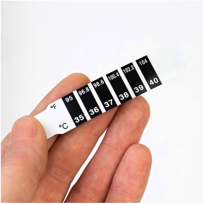 Картинка Термометр налобный 35°- 40° (№9301320) от магазина Мир детей Товары для Новорожденных