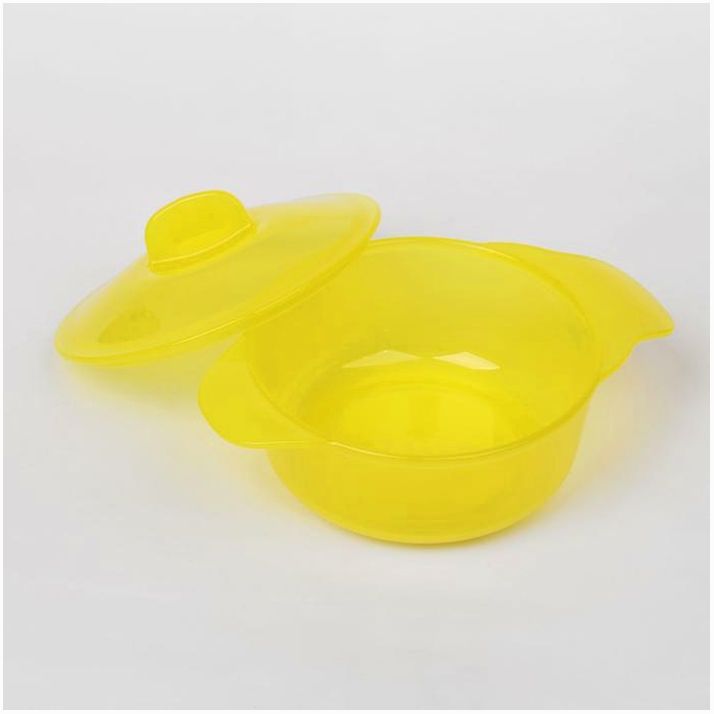 Картинка Миска с крышкой, 300 мл, глубокая, от 5 мес., цвета МИКС (№1603735) от магазина Мир детей Товары для Новорожденных