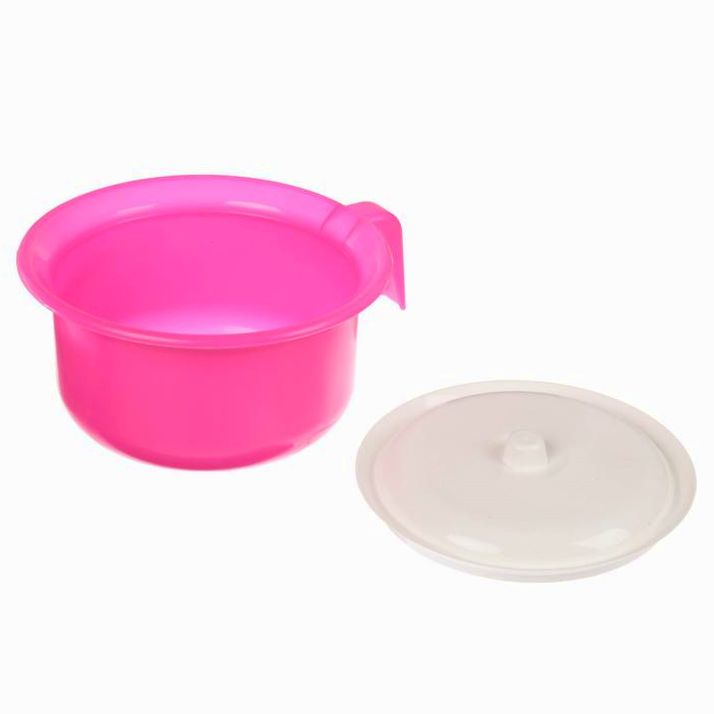 № 1807205 Горшок детский с крышкой, цвет розовый, 1900 мл