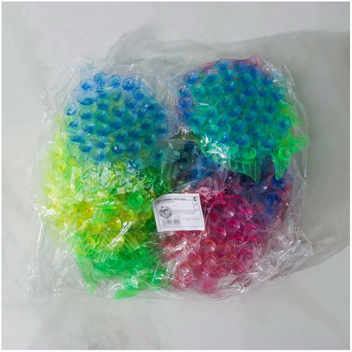 Картинка Мини-коврик для ванны «Рыбка», 11,5?9 см, цвет МИКС (№848083) от магазина Мир детей Товары для Новорожденных