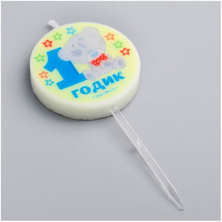 № 3442460 Свеча в торт 