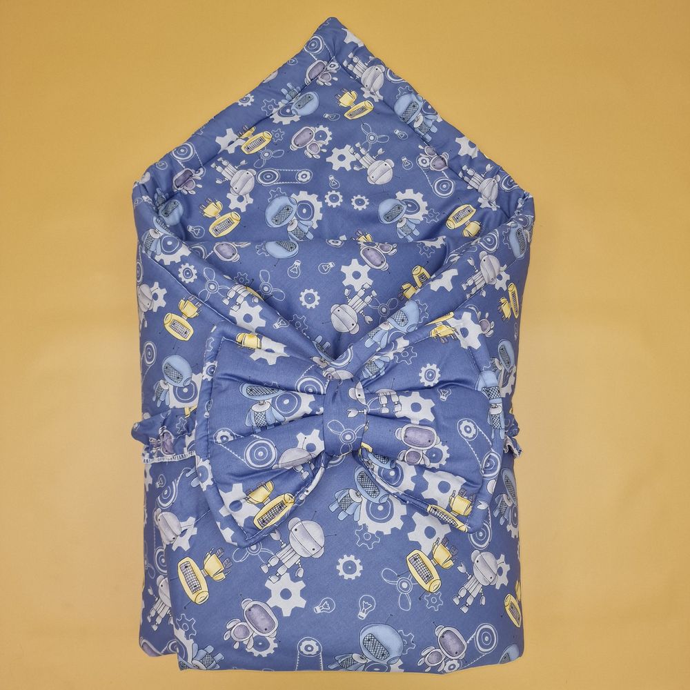 Комплект на выписку 2 пр: одеяло+бант-подушка (бязь) артикул анонс 1872б-0-1_м_25