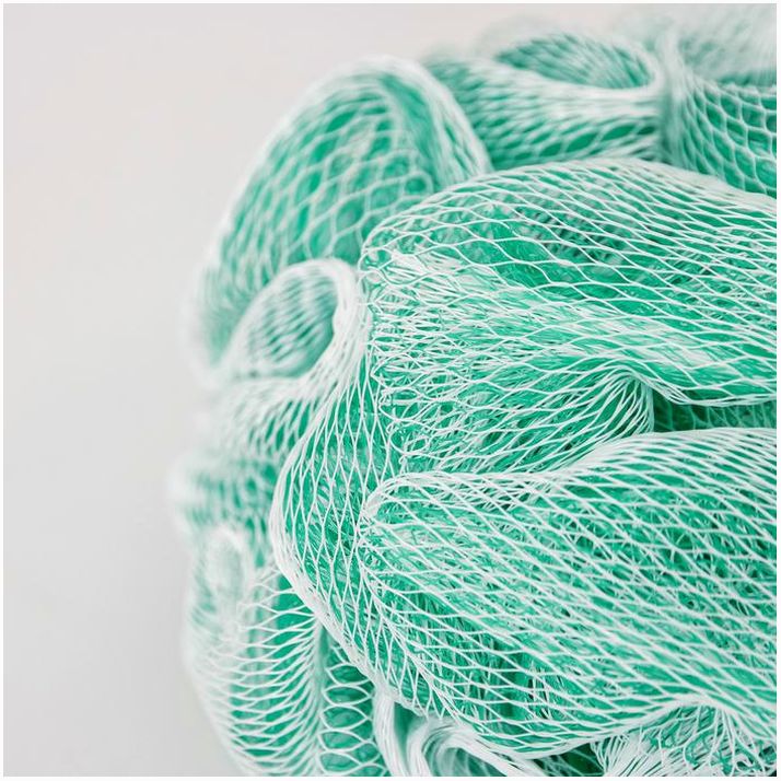 Картинка Мочалка для тела «Градиент», 40 гр, цвет зелёный (№7582743) от магазина Мир детей Товары для Новорожденных