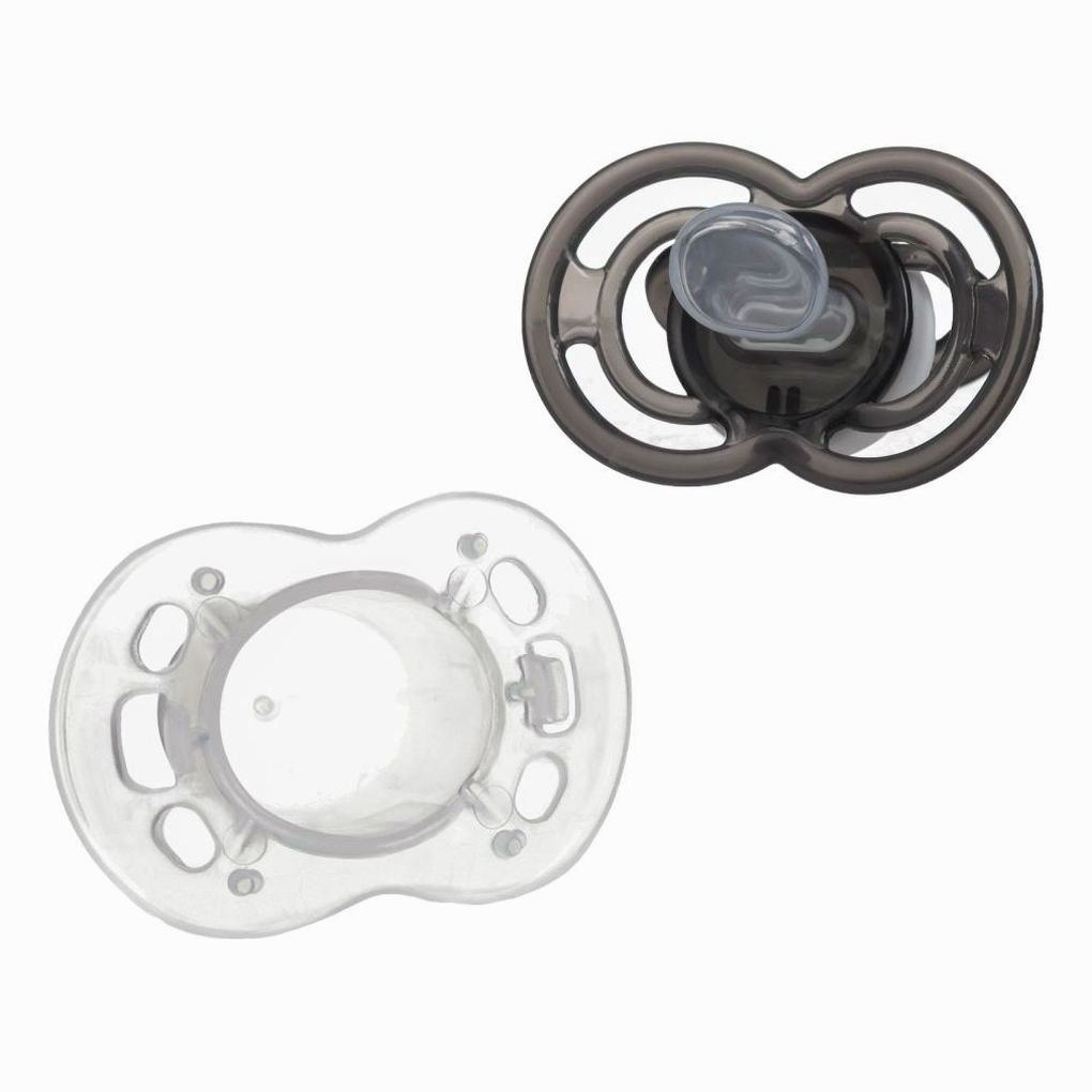 Картинка Соска- пустышка ортодотническая «Слоник» с колпачком, +0 мес., черный (№10095569) от магазина Мир детей Товары для Новорожденных