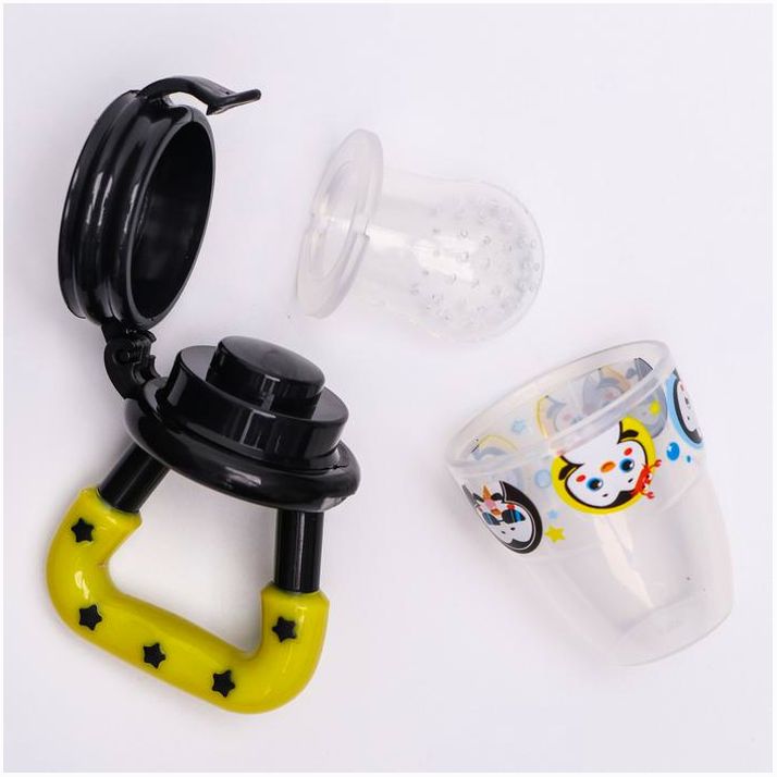 Картинка Ниблер для прикорма с силиконовой сеточкой «ТРЕНД. Пингвин» (№4982292) от магазина Мир детей Товары для Новорожденных