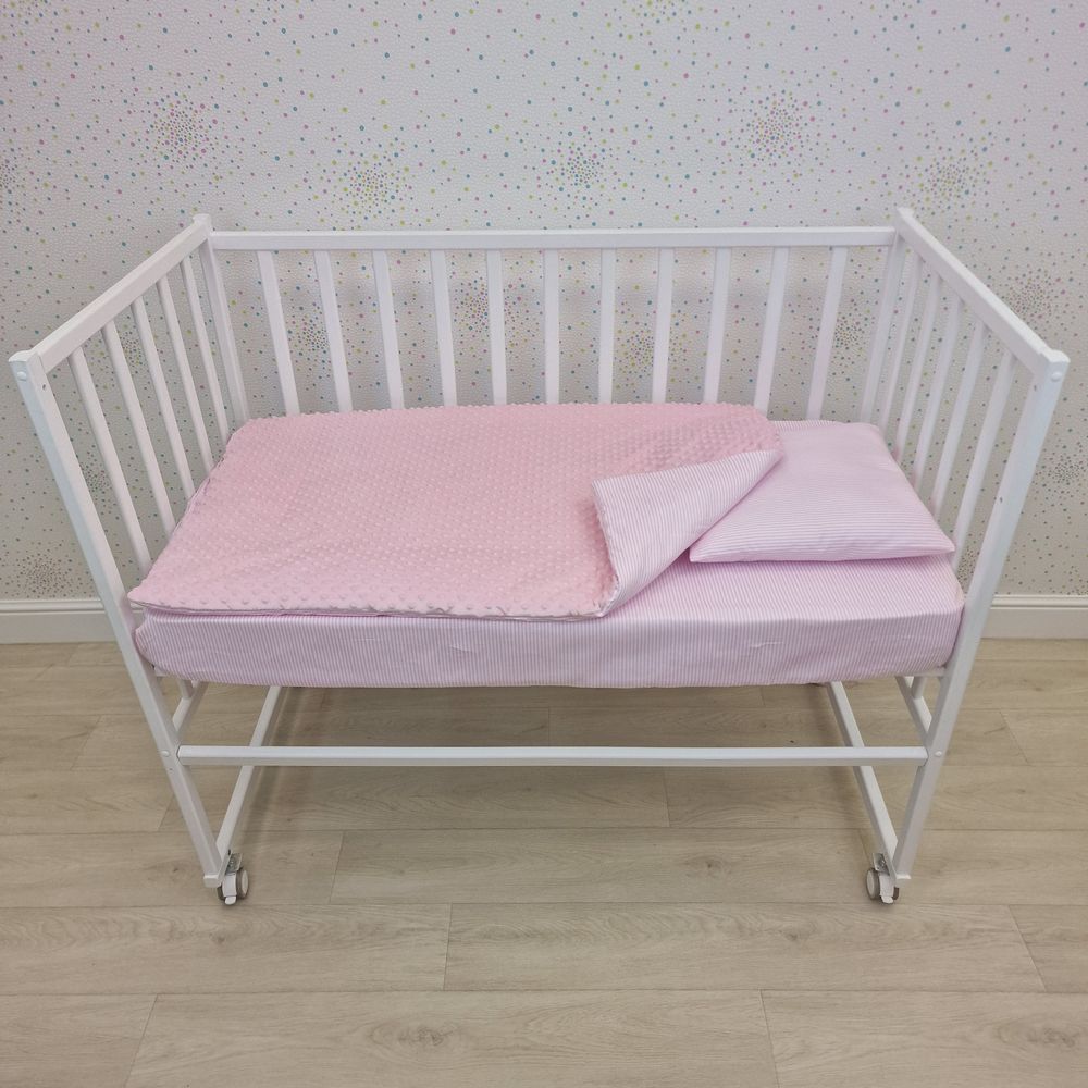 Картинка КПБ (пододеяльник + простыня + наволочка (отделка, сатин) (№1119с-2) цвета в ассортименте от магазина Мир детей Товары для Новорожденных