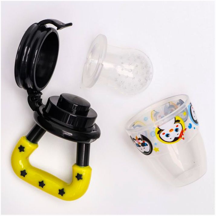 Картинка Ниблер для прикорма «ТРЕНД. Пингвин» в наборе с силиконовыми сеточками 2шт (№5057906) от магазина Мир детей Товары для Новорожденных