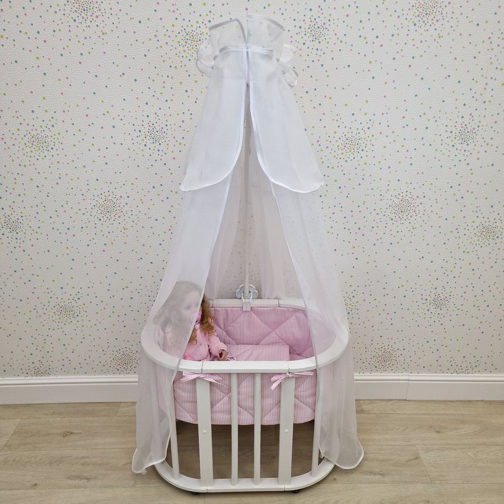 Пеленка для новорожденного с кружевами (бязь) артикул анонс КуклКПБ5_03