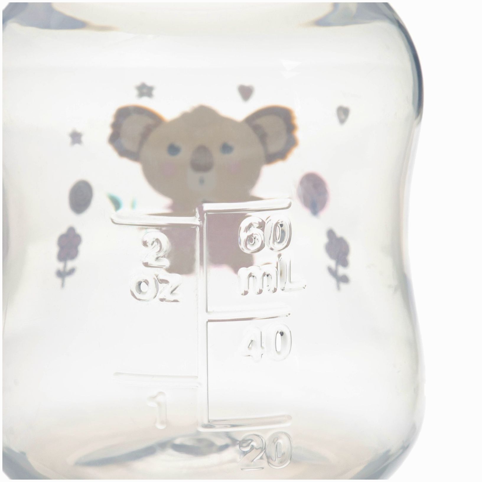 Картинка Бутылочка для кормления, 60 мл, +3 мес., цвет МИКС (фасовка по 3шт) (№9844092) от магазина Мир детей Товары для Новорожденных