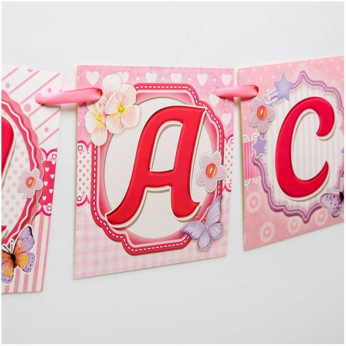 № 2434563 Гирлянда на ленте «Спасибо за дочь», длина 220 см