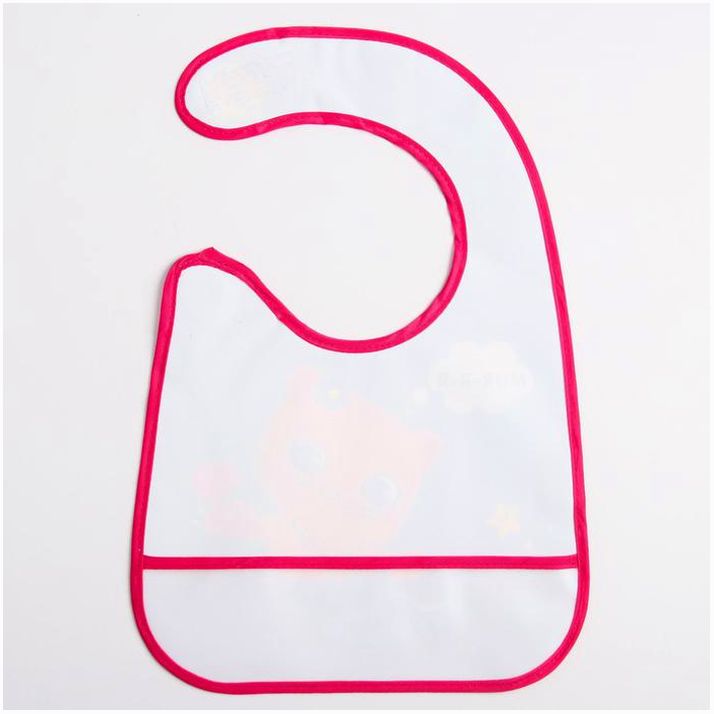 Картинка Нагрудник для кормления «ТРЕНД. Которусалка» непромокаемый на липучке, с карманом (№4645589) от магазина Мир детей Товары для Новорожденных