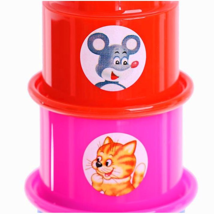 № 2399722 Развивающая игрушка «Занимательная пирамидка - 2», МИКС