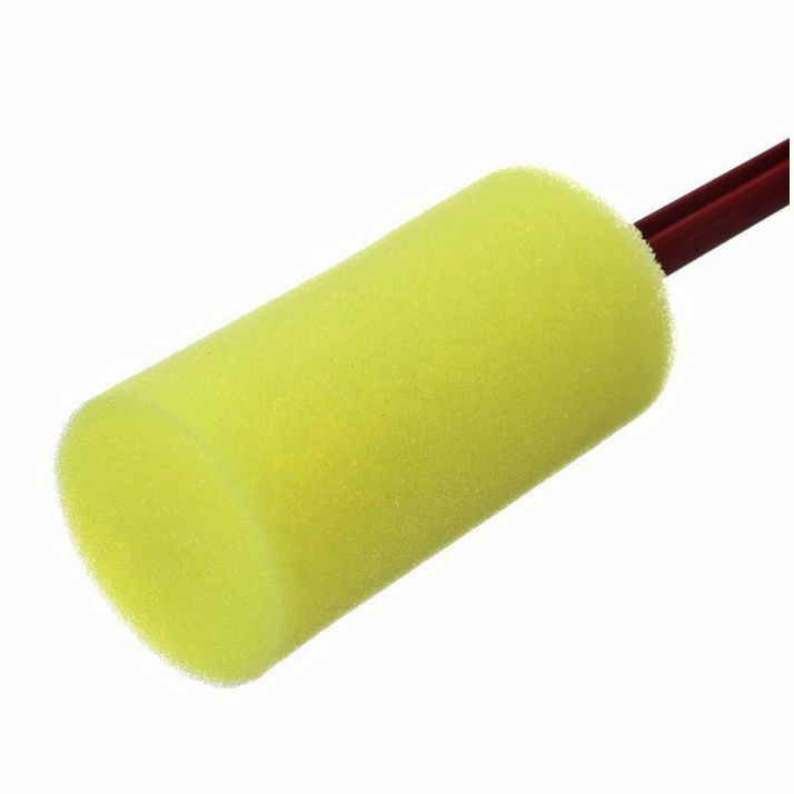 Картинка Ершик для мытья бутылочек Rock'n'Roll с губкой бордо, 38 см. (№9946161) от магазина Мир детей Товары для Новорожденных