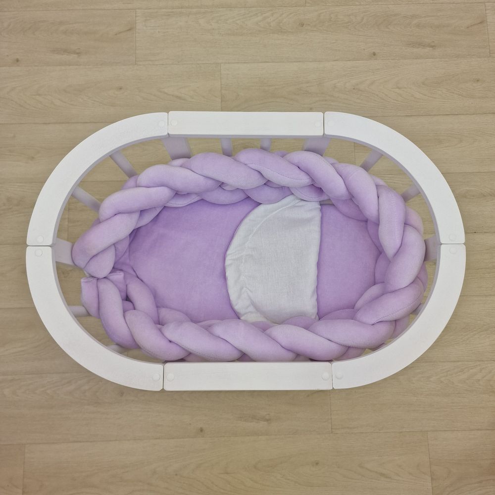 Пеленка для новорожденного с кружевами (бязь) артикул анонс КуклКПБ2_06