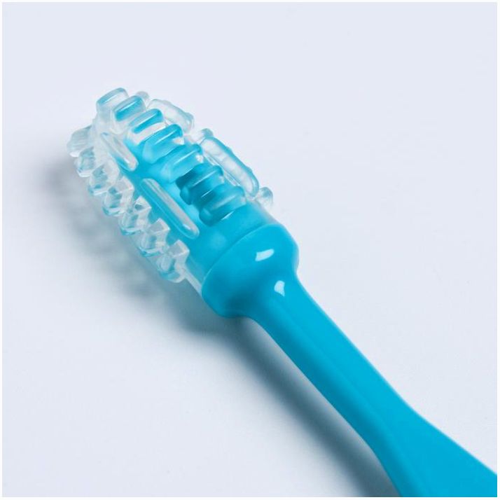 Картинка Набор детских щёток 3 шт.: щётка, массажёр,щётка с мягкой щетиной, от 3 мес, цвета МИКС (№1781830) от магазина Мир детей Товары для Новорожденных