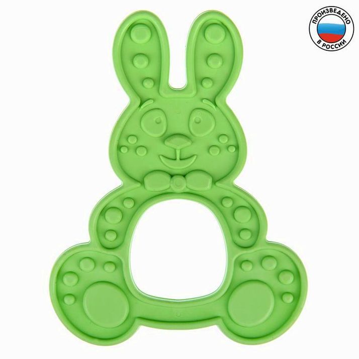 Прорезыватель «Зайка», цвет МИКС артикул анонс 4004747