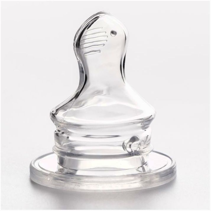 Картинка Соска для бутылочки, 2шт., +3мес., средний поток, классическое горло 35мм. (№4803536) от магазина Мир детей Товары для Новорожденных