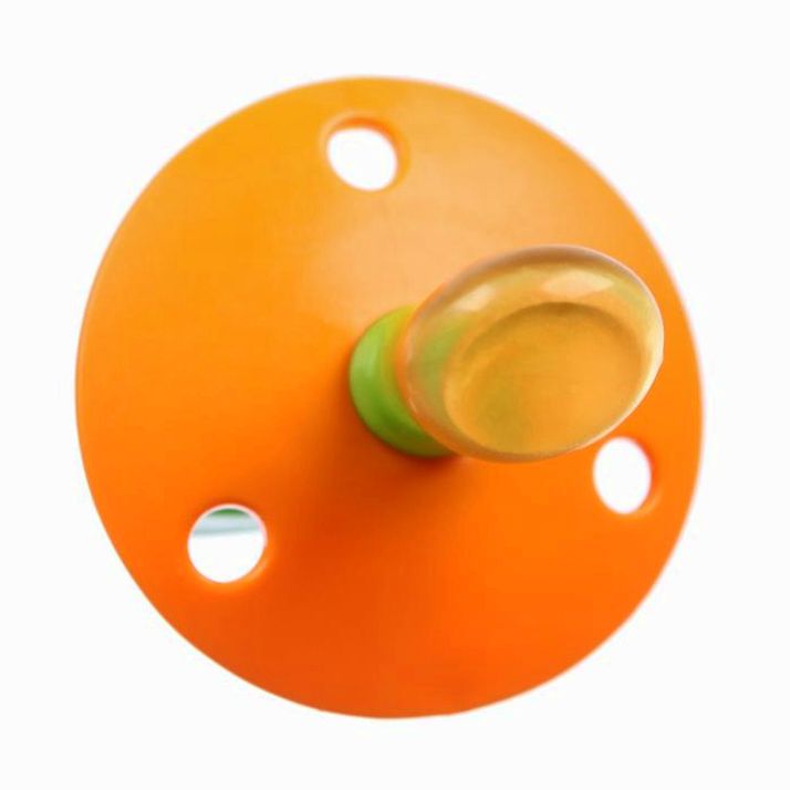 Картинка Соска - пустышка ортодонтическая, латекс, +0мес., цвет МИКС (№9223781) от магазина Мир детей Товары для Новорожденных