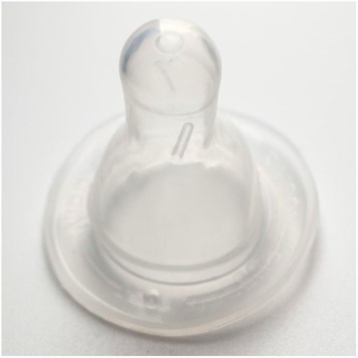 № 5504367 Соска для бутылочки, +3мес., средний поток, классическое горло 35мм.