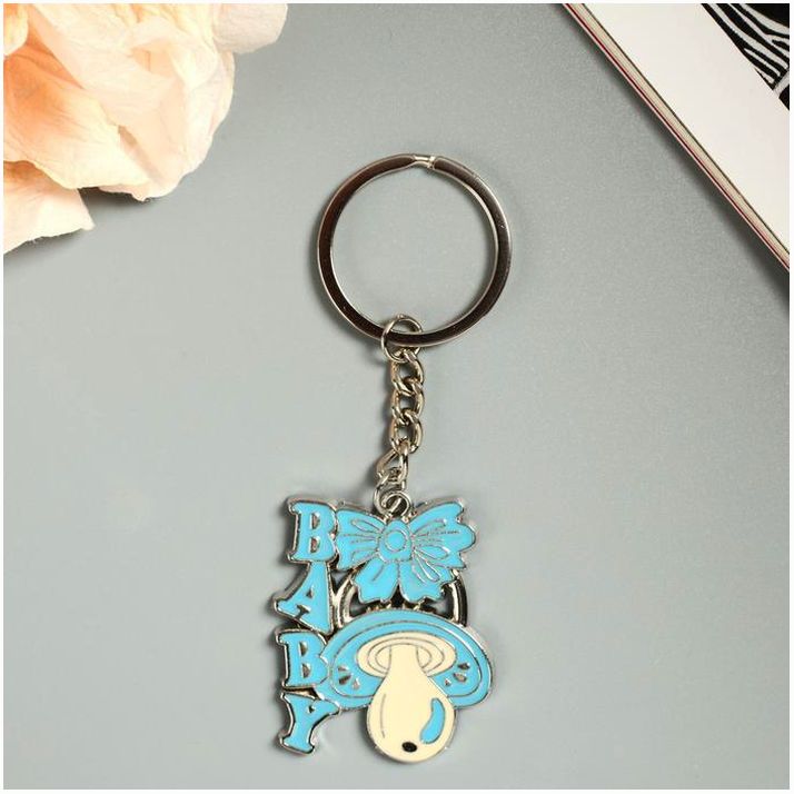 Брелок металл 