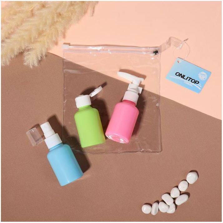 Набор для хранения, в чехле, 3 предмета, цвет МИКС артикул анонс 4433082